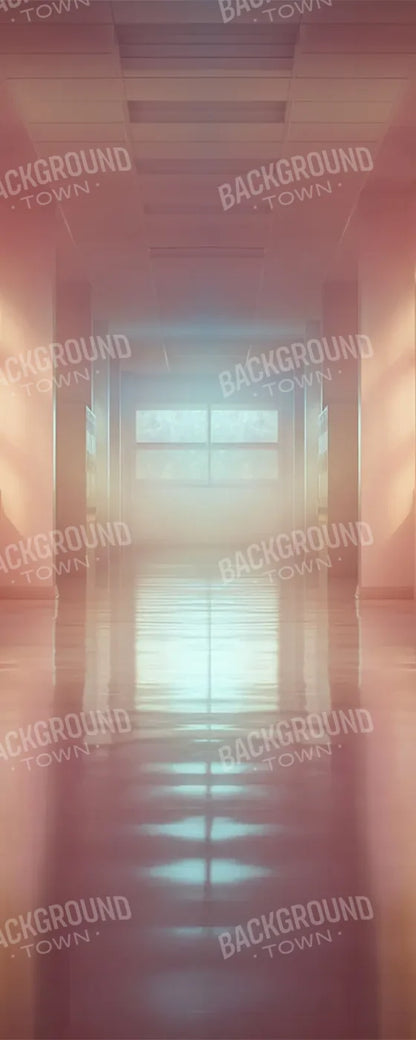 Orange And Pink Pastel Lockers 8’x20’ UltraCloth (96 x 240 inch) Backdrop