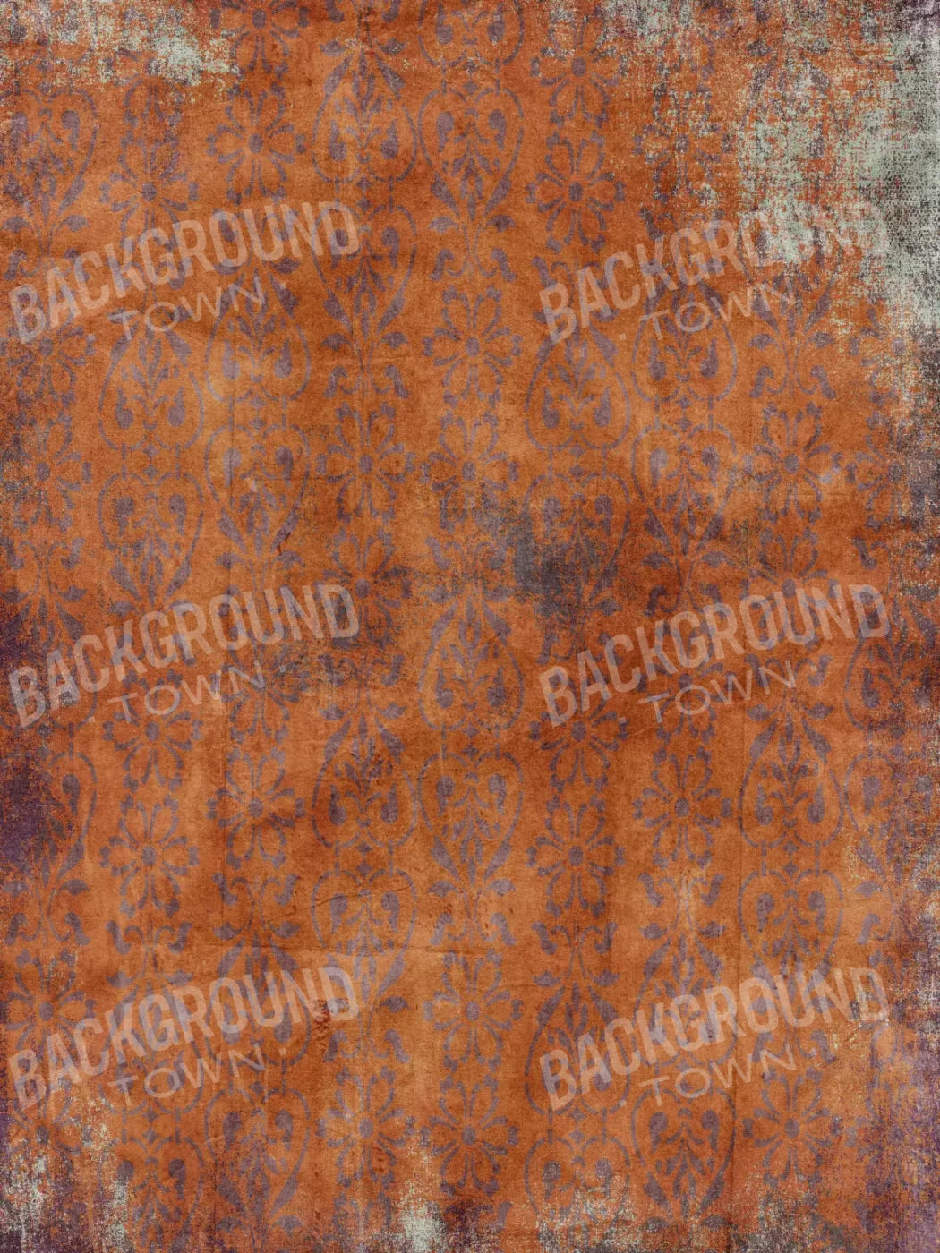 Orange Harvest 5X68 Fleece ( 60 X 80 Inch ) Backdrop