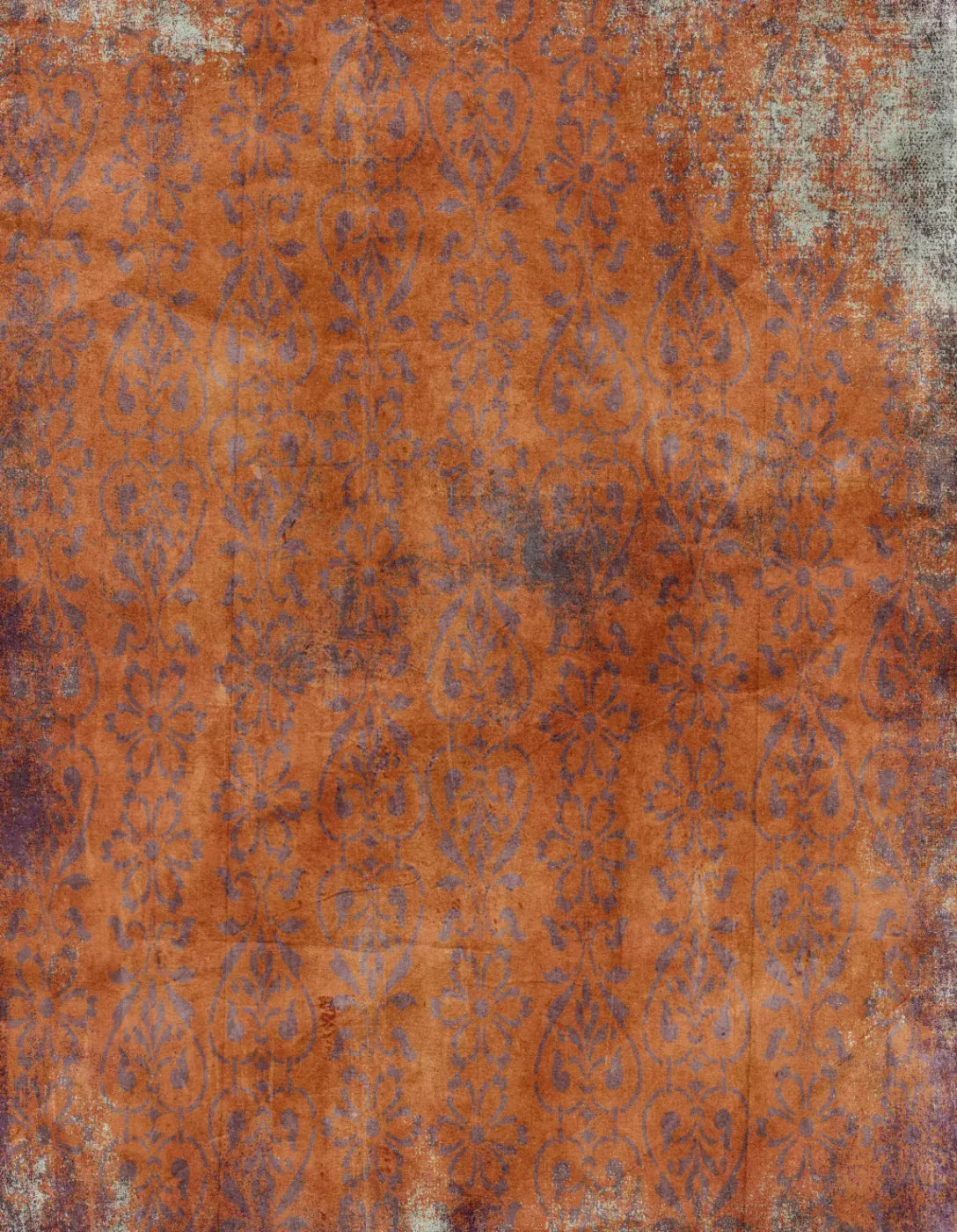 Orange Harvest 6X8 Fleece ( 72 X 96 Inch ) Backdrop