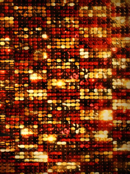 Red Light 8X10 Fleece ( 96 X 120 Inch ) Backdrop