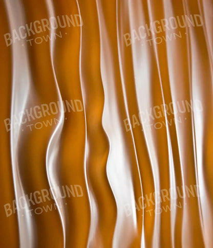 Orange Silky Waves 10X12 Ultracloth ( 120 X 144 Inch ) Backdrop