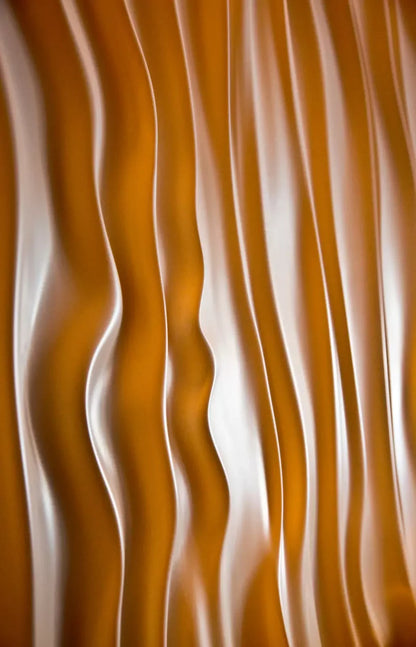 Orange Silky Waves 8X12 Ultracloth ( 96 X 144 Inch ) Backdrop