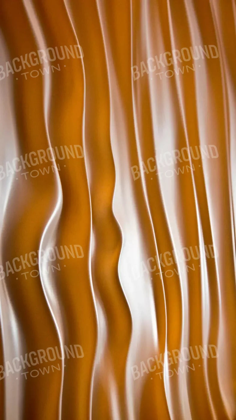 Orange Silky Waves 8X14 Ultracloth ( 96 X 168 Inch ) Backdrop