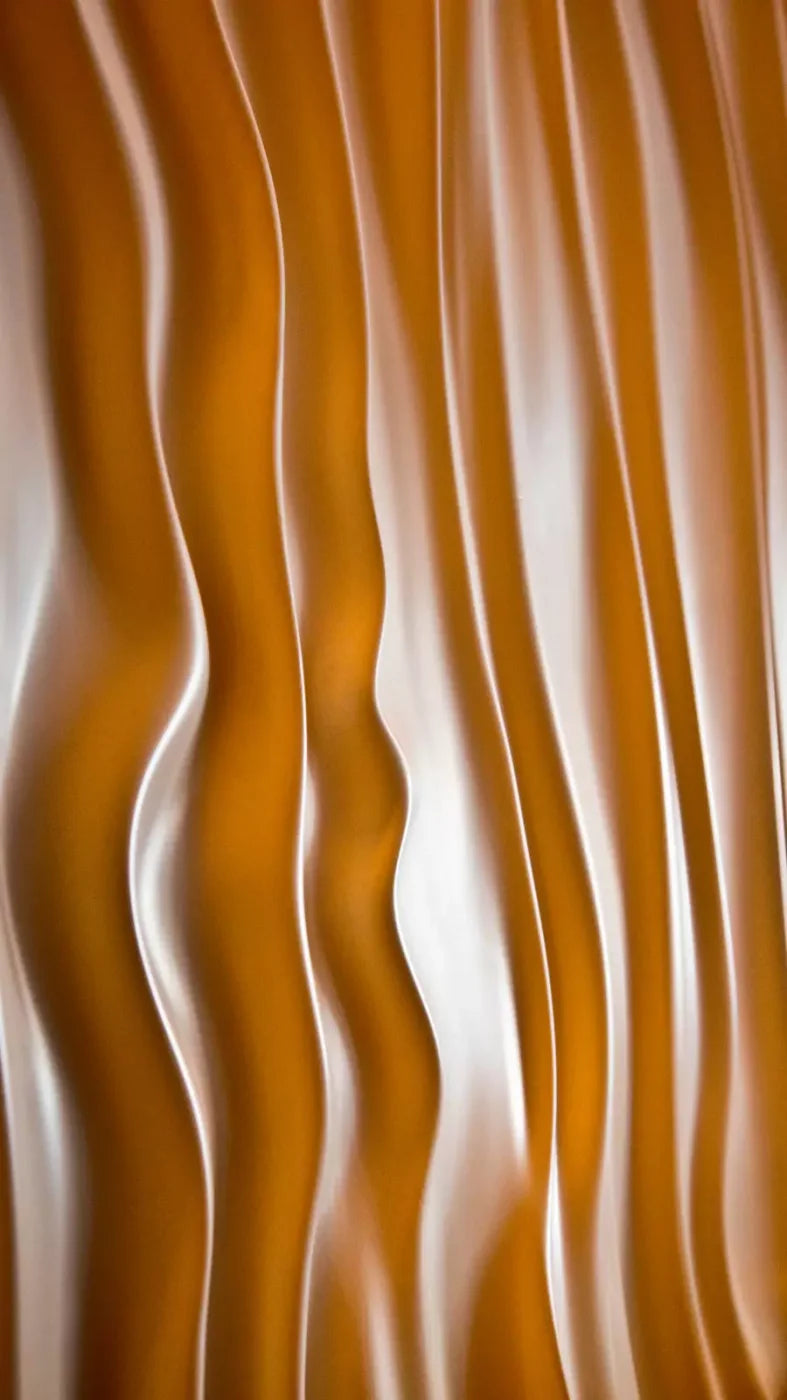 Orange Silky Waves 8X14 Ultracloth ( 96 X 168 Inch ) Backdrop