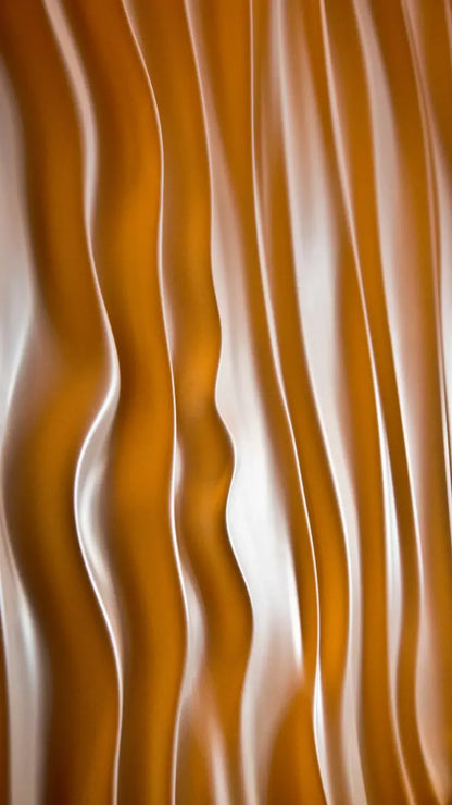 Orange Silky Waves 8X14 Ultracloth ( 96 X 168 Inch ) Backdrop