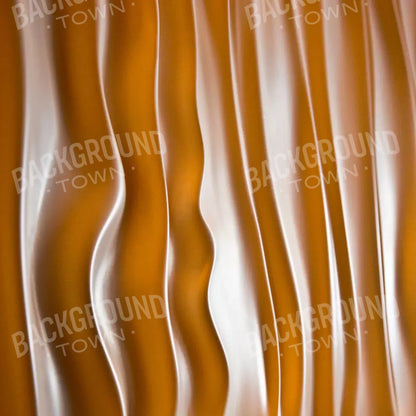 Orange Silky Waves 8X8 Fleece ( 96 X Inch ) Backdrop
