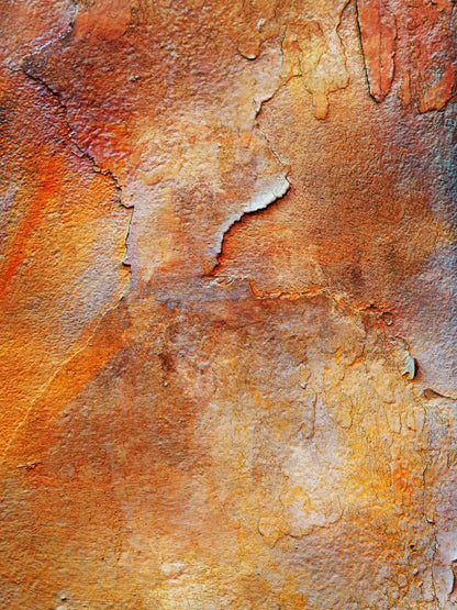 Orange Stone 8X10 Fleece ( 96 X 120 Inch ) Backdrop