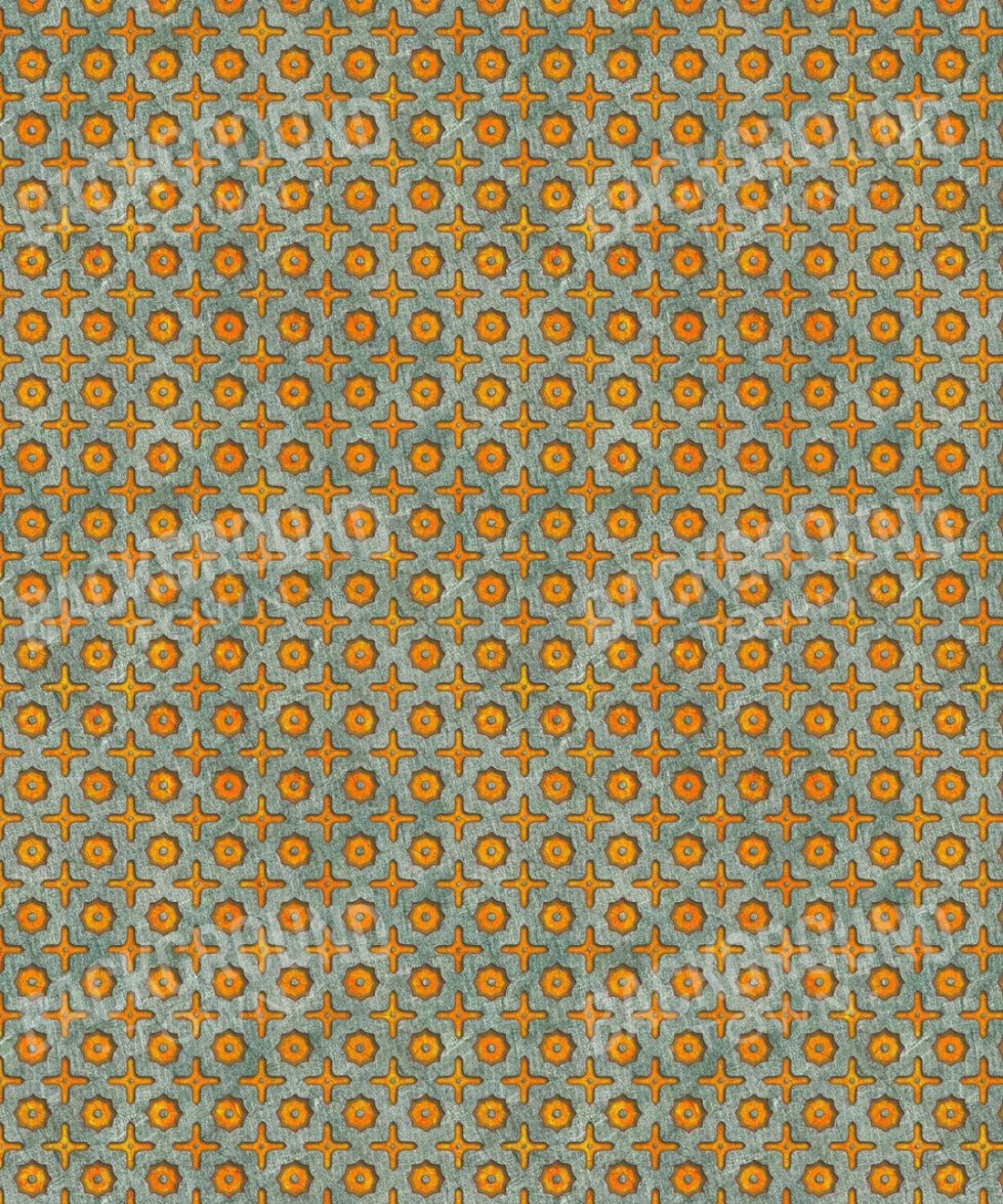 Orange Pattern Backdrop for Photography