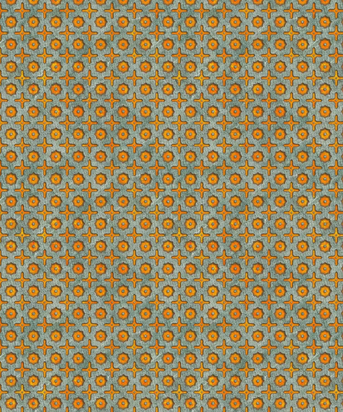Orange Pattern Backdrop for Photography