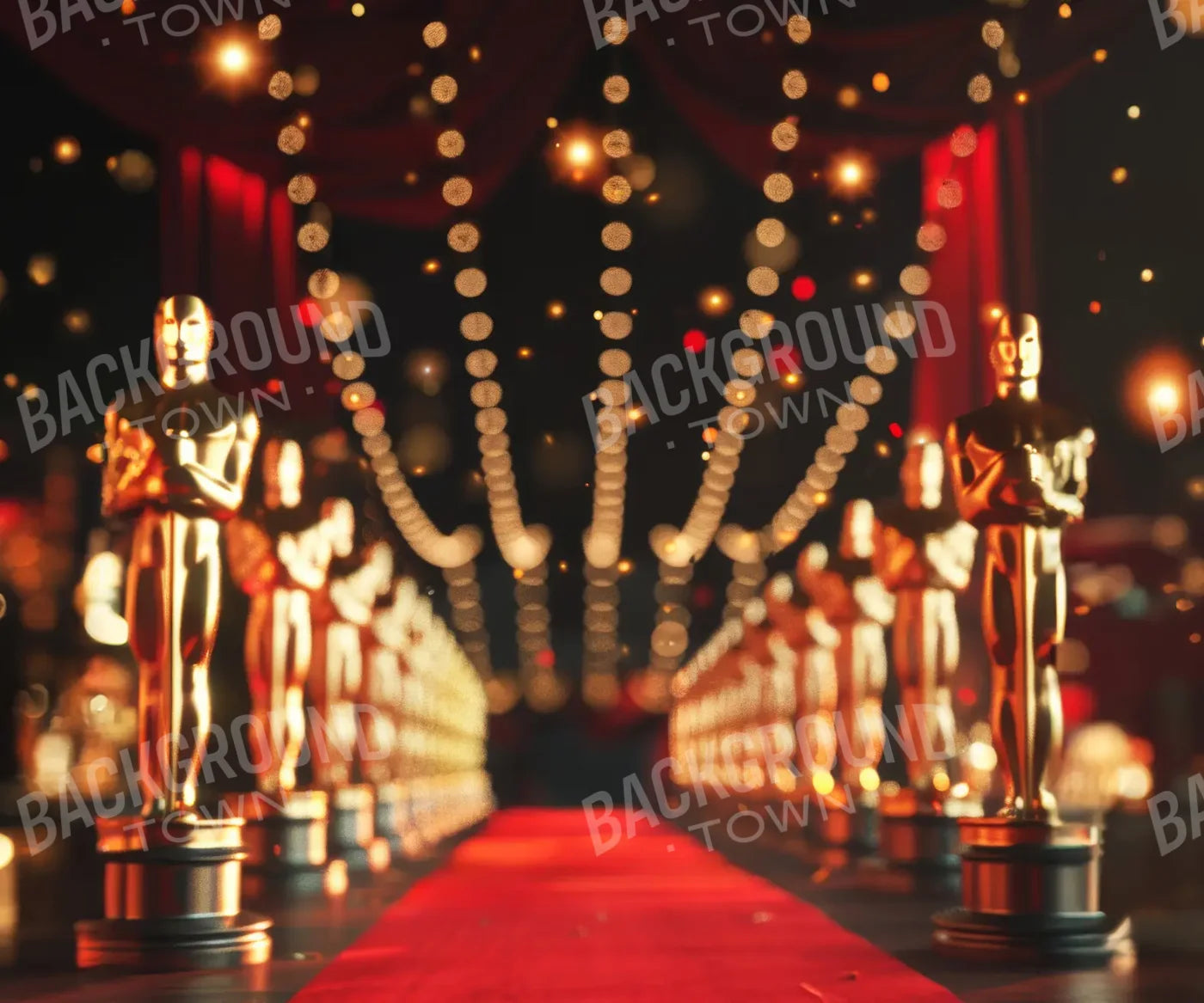Oscar Night Red Carpet 12’x10’ UltraCloth (144 x 120 inch) Backdrop