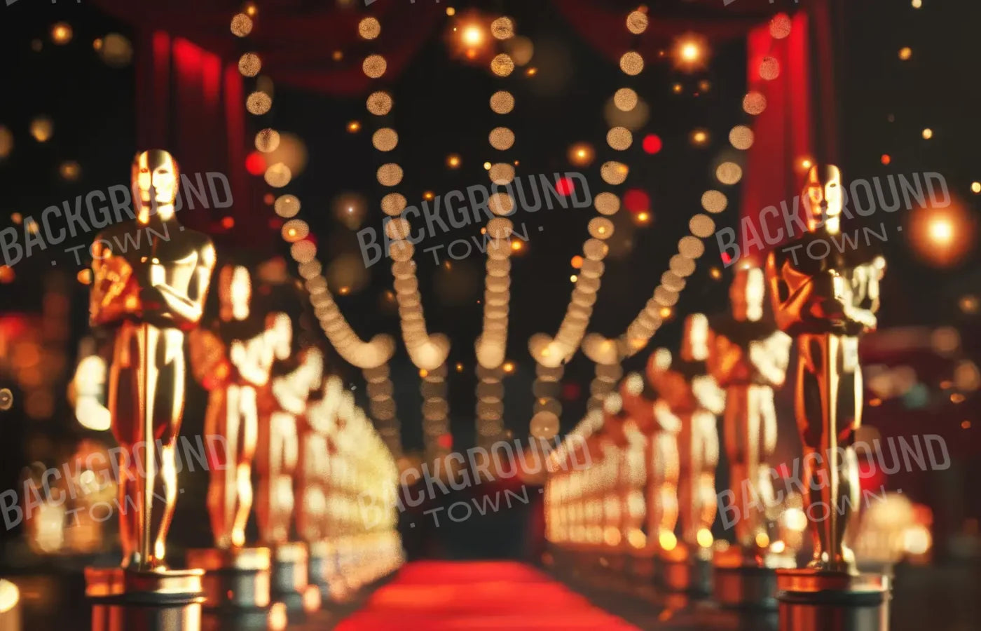 Oscar Night Red Carpet 14’x9’ UltraCloth (168 x 108 inch) Backdrop