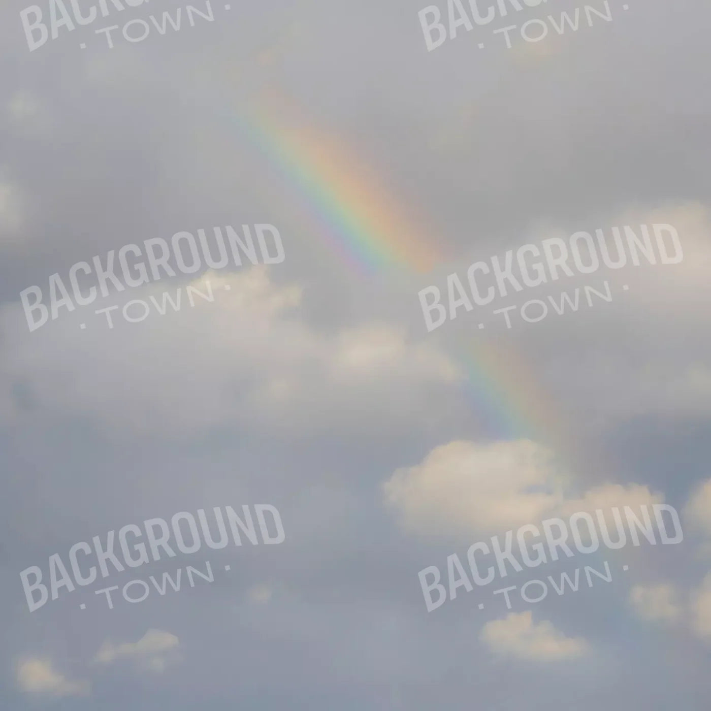 Over The Rainbow 8X8 Fleece ( 96 X Inch ) Backdrop