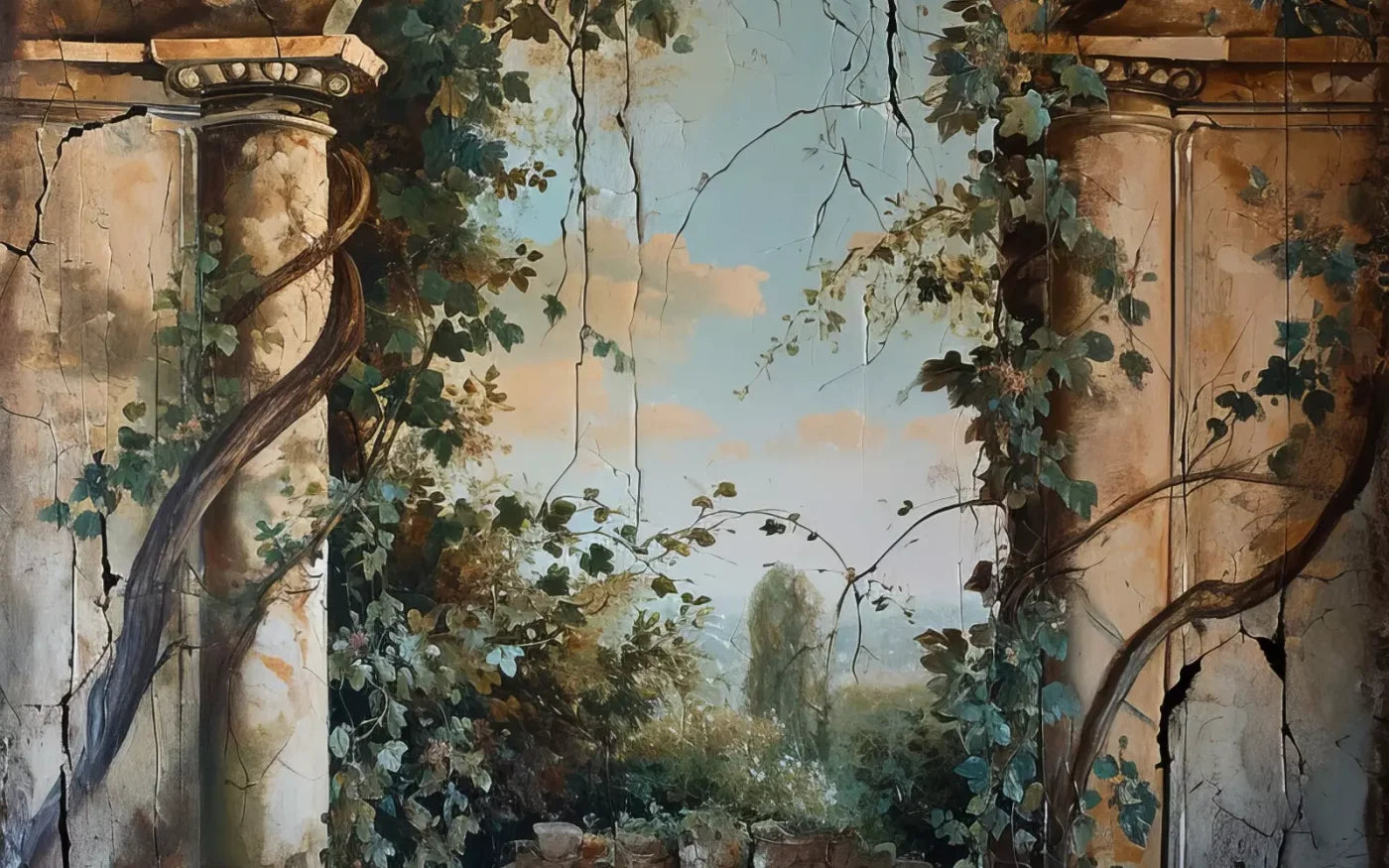 Overtaking Secret Garden 16’X10’ Ultracloth (192 X 120 Inch) Backdrop