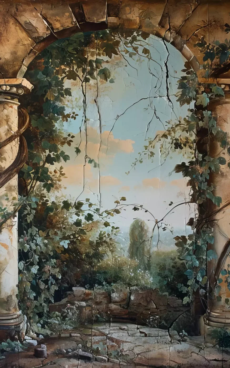 Overtaking Secret Garden 5’X8’ Ultracloth (60 X 96 Inch) Backdrop
