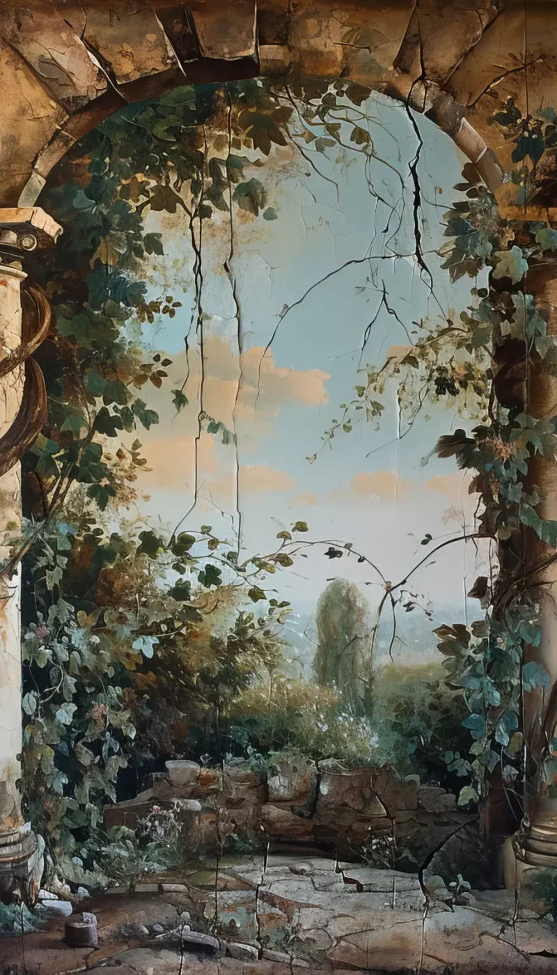 Overtaking Secret Garden 8’X14’ Ultracloth (96 X 168 Inch) Backdrop