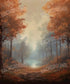 Orange , Gray  Backdrop for Photography