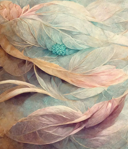 Painted Feathers 10X12 Ultracloth ( 120 X 144 Inch ) Backdrop