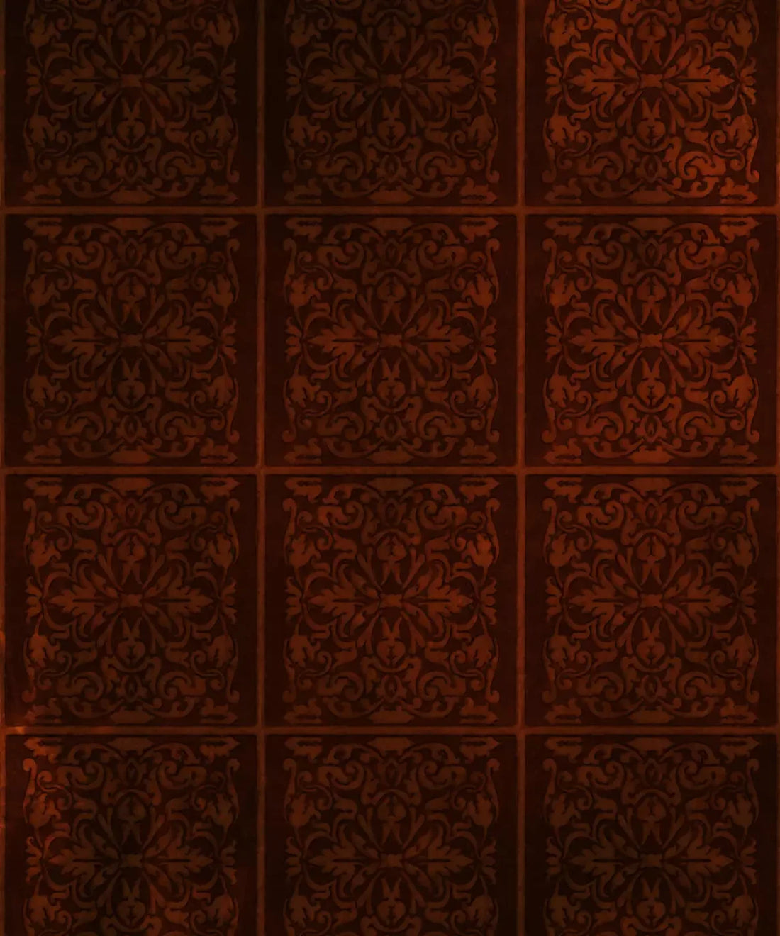 Brown Damask Backdrop for Photography