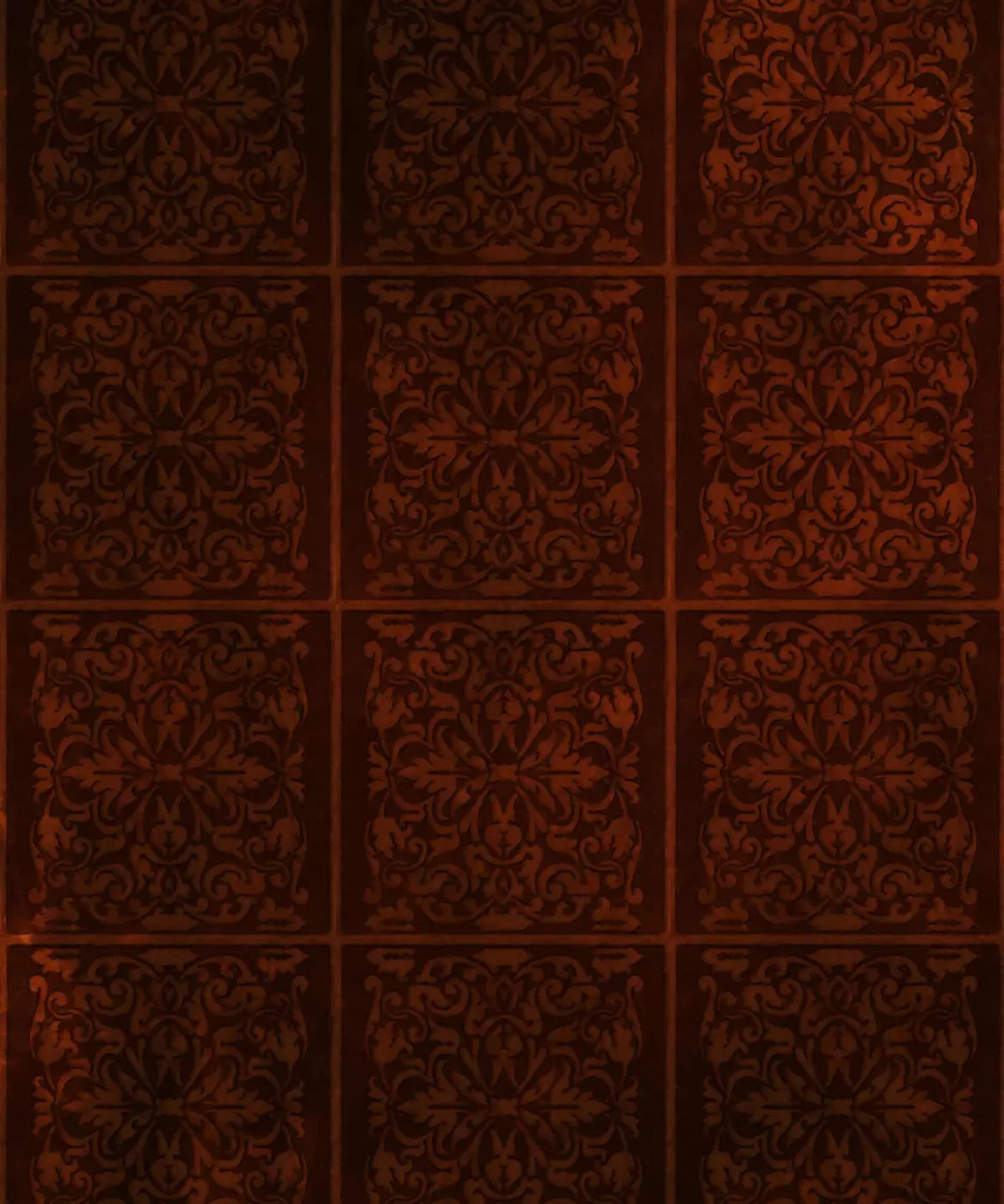 Brown Damask Backdrop for Photography