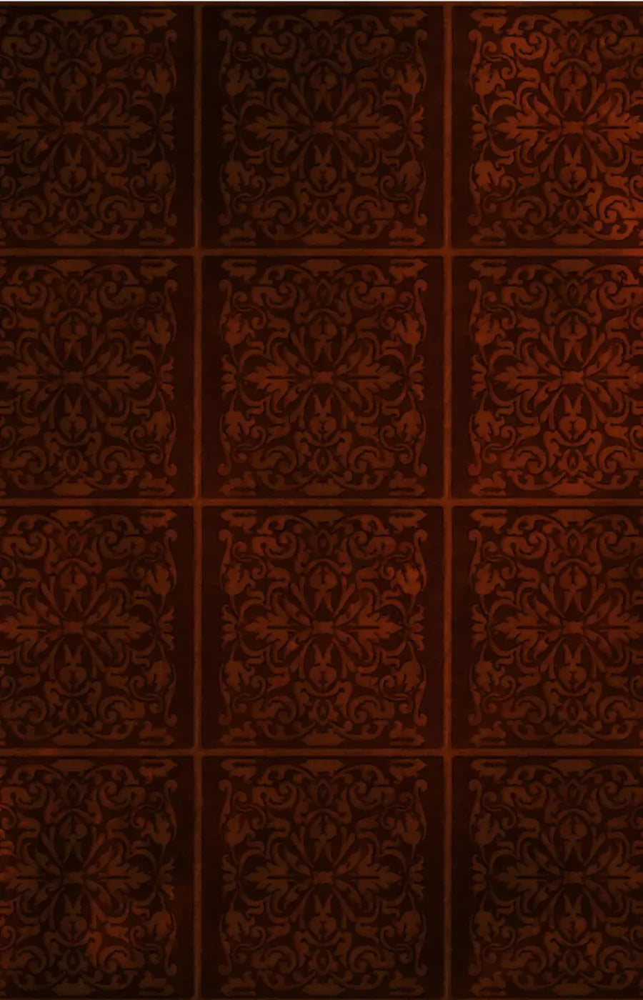Painted Tiles 8X12 Ultracloth ( 96 X 144 Inch ) Backdrop