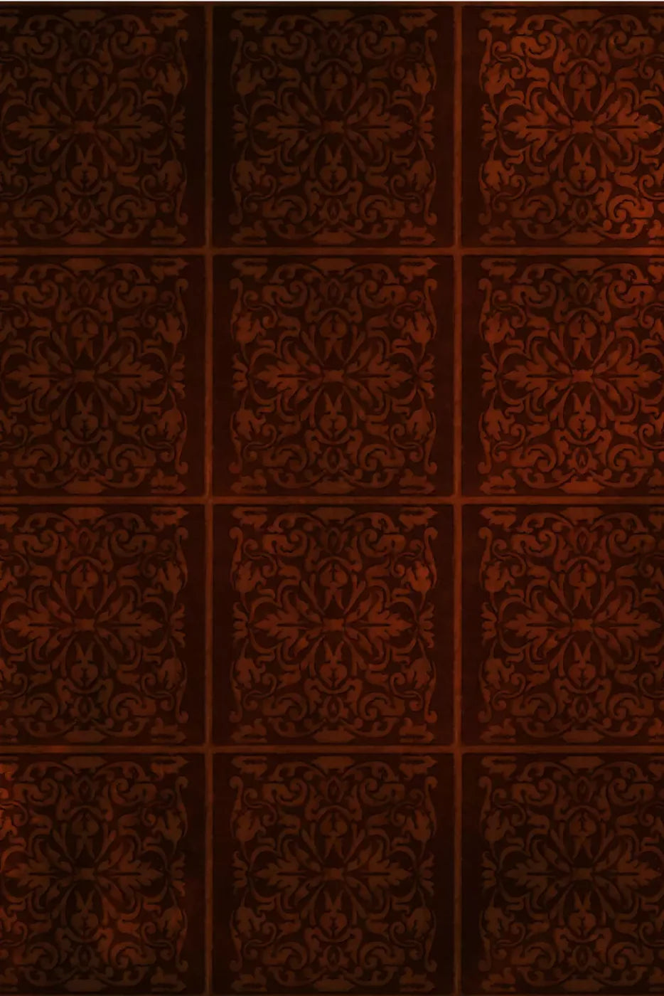 Painted Tiles Backdrop