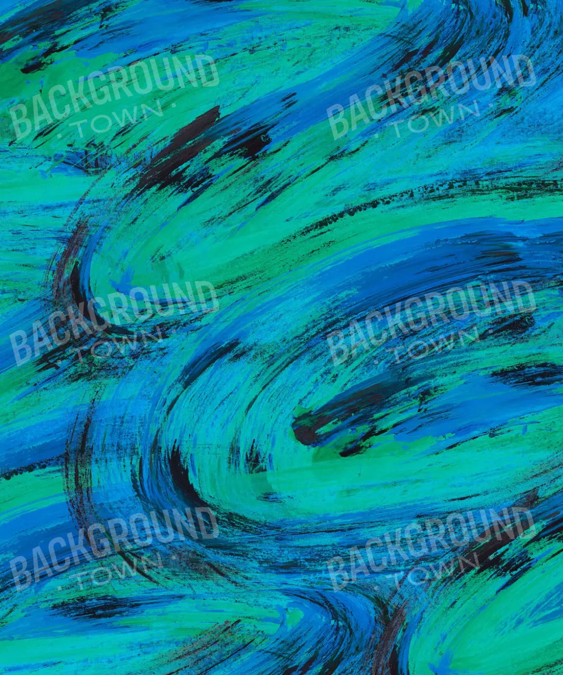 Blue Painted Backdrop for Photography