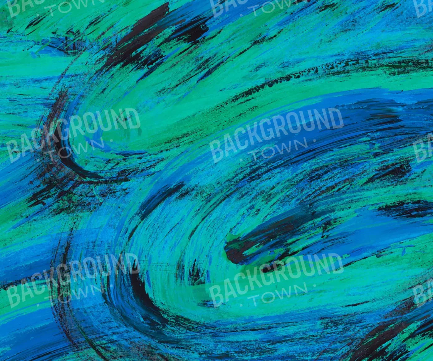 Painterblues 5X42 Fleece ( 60 X 50 Inch ) Backdrop