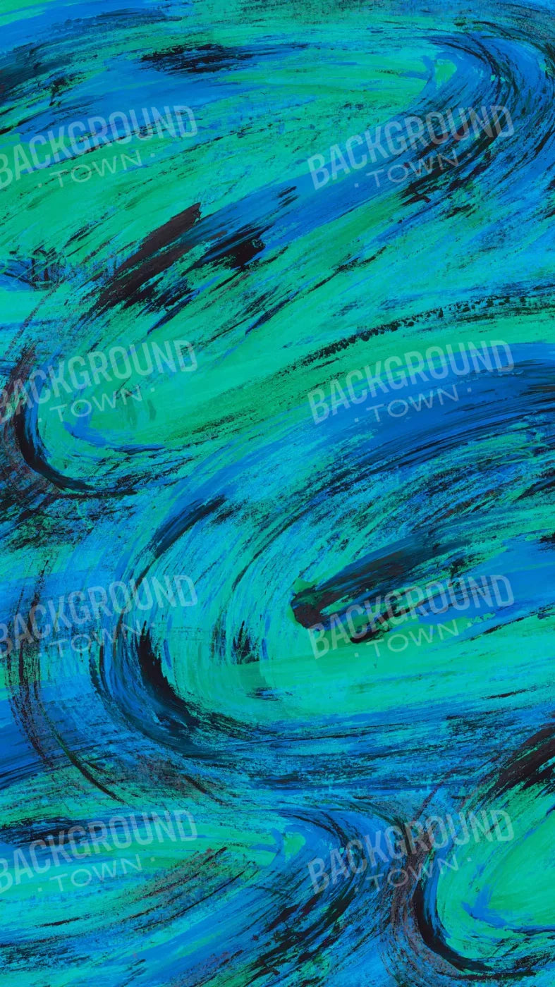 Painterblues 8X14 Ultracloth ( 96 X 168 Inch ) Backdrop