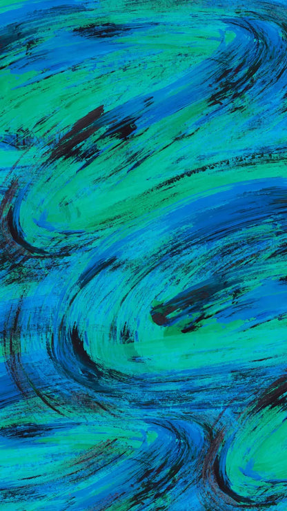Painterblues 8X14 Ultracloth ( 96 X 168 Inch ) Backdrop