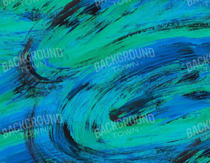 Painterblues 8X6 Fleece ( 96 X 72 Inch ) Backdrop