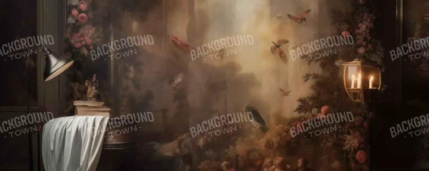 Painting In The Office 20’X8’ Ultracloth (240 X 96 Inch) Backdrop