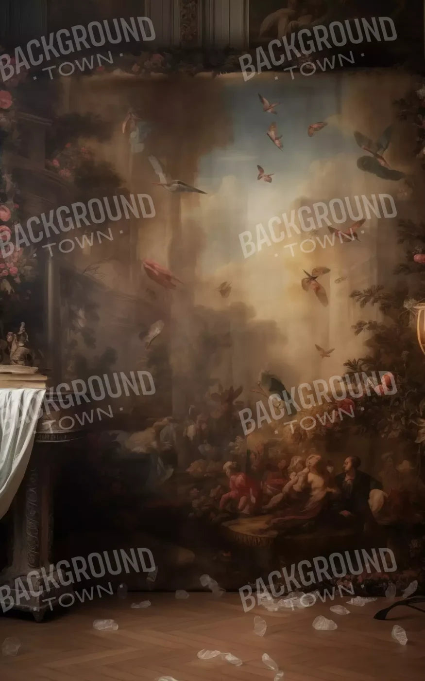 Painting In The Office 5’X8’ Ultracloth (60 X 96 Inch) Backdrop