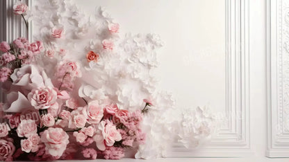 Paper Flower Wall 14X8 Ultracloth ( 168 X 96 Inch ) Backdrop