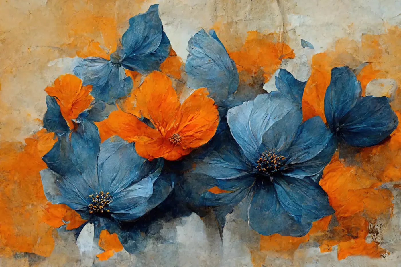 Paper Flowers 8X5 Ultracloth ( 96 X 60 Inch ) Backdrop