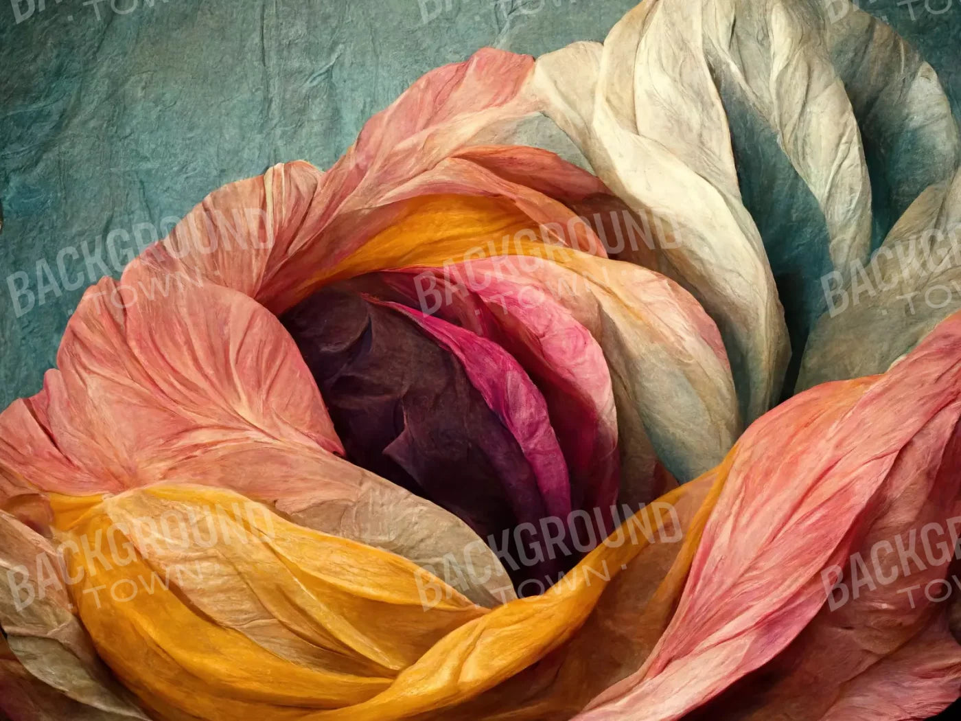 Parachute Petals 7X5 Ultracloth ( 84 X 60 Inch ) Backdrop