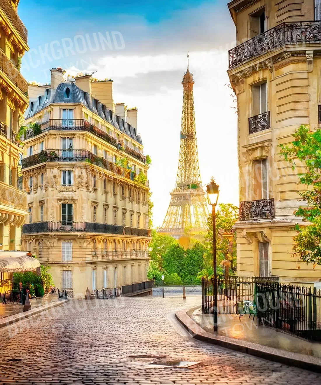 Yellow Urban Backdrop for Photography