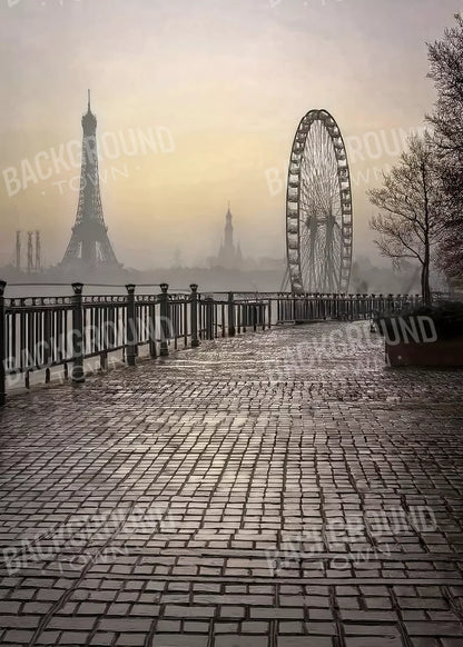 Evening View in Paris 5’x7’ UltraCloth (60 x 84 inch) Backdrop
