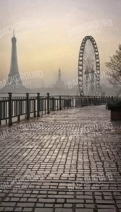 Evening View in Paris 8’x14’ UltraCloth (96 x 168 inch) Backdrop