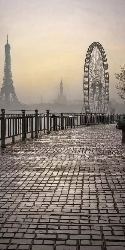 Evening View in Paris 10’x20’ UltraCloth (120 x 240 inch) Backdrop
