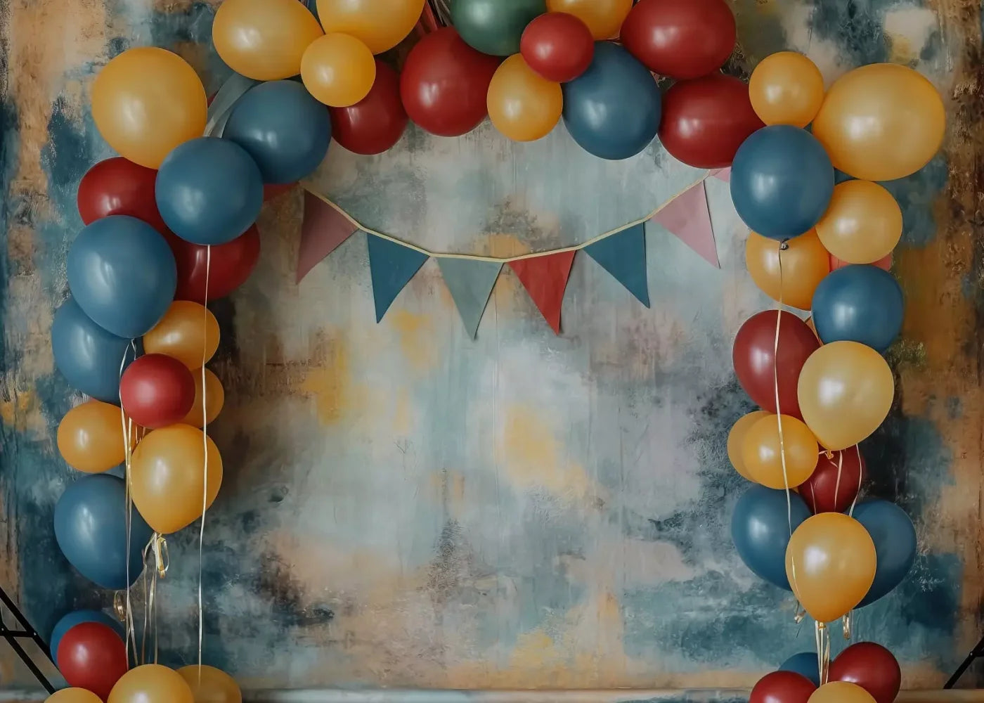 Party Arch 7’X5’ Ultracloth (84 X 60 Inch) Backdrop