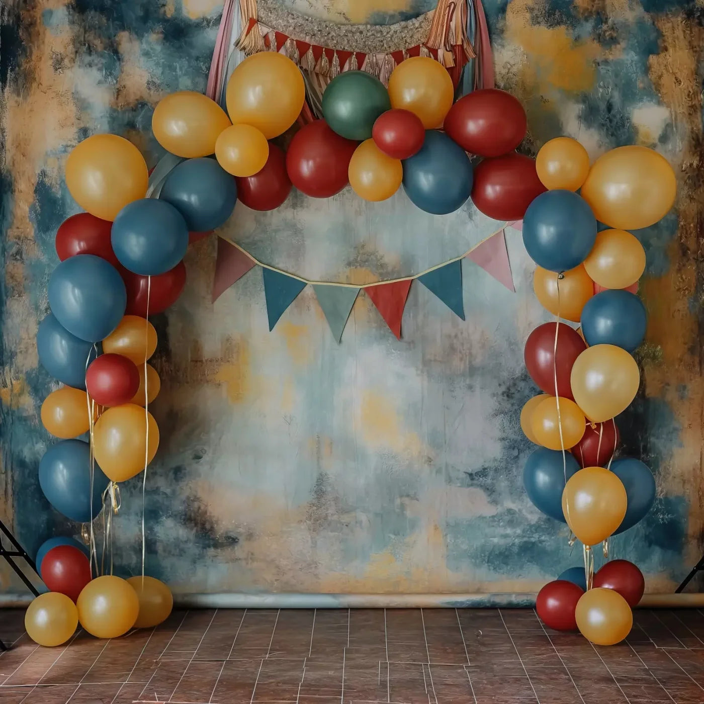 Party Arch 8’X8’ Fleece (96 X Inch) Backdrop