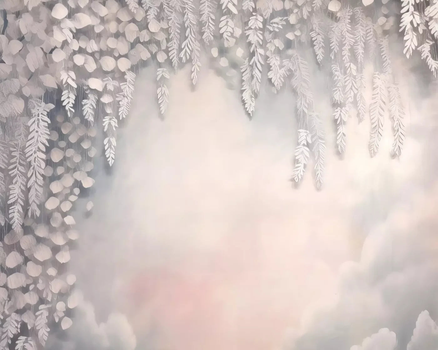 Pastel Bough 10’X8’ Fleece (120 X 96 Inch) Backdrop