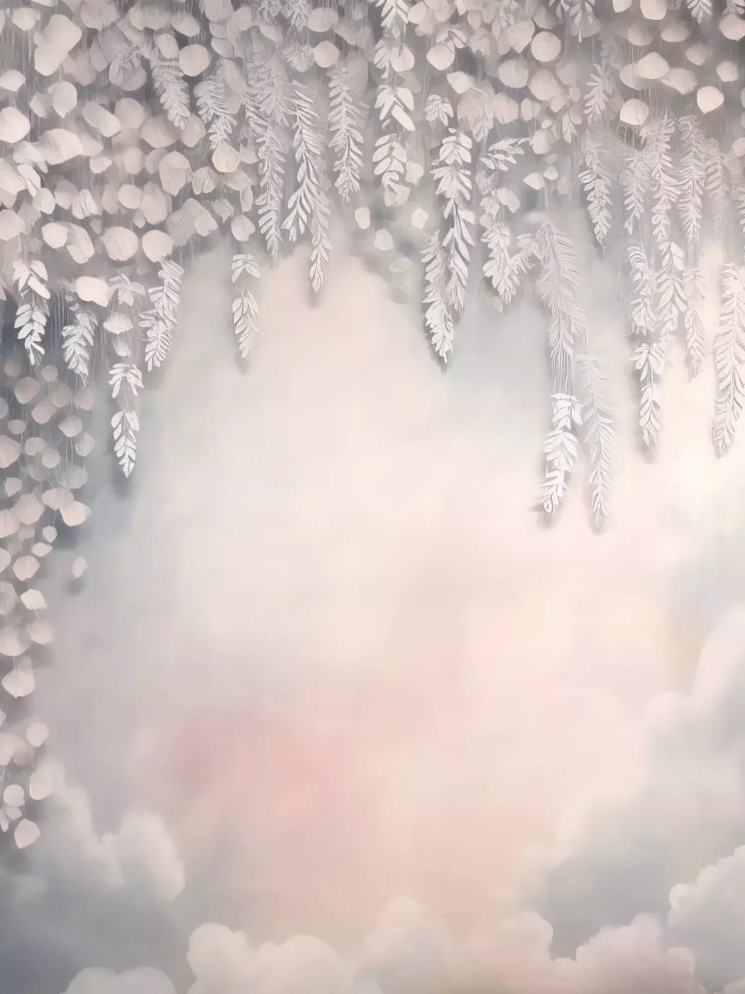 Pastel Bough 6’X8’ Fleece (72 X 96 Inch) Backdrop