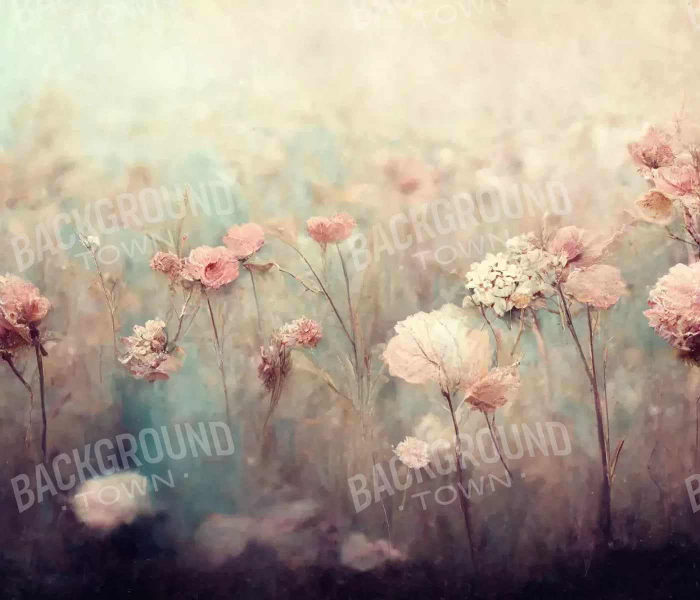 Pastel Fields 12X10 Ultracloth ( 144 X 120 Inch ) Backdrop