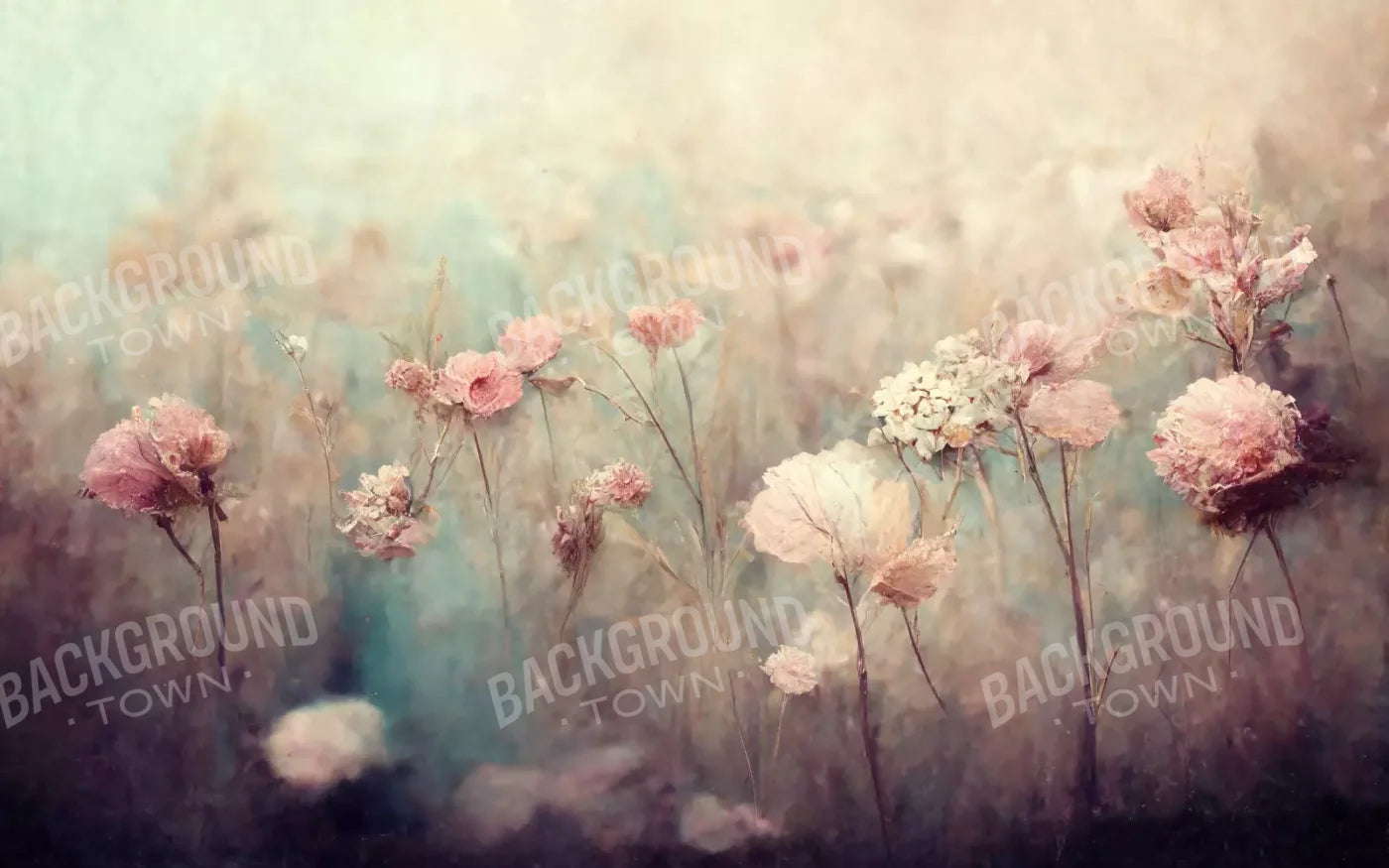 Pastel Fields 14X9 Ultracloth ( 168 X 108 Inch ) Backdrop
