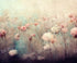 Beige Floral Backdrop for Photography