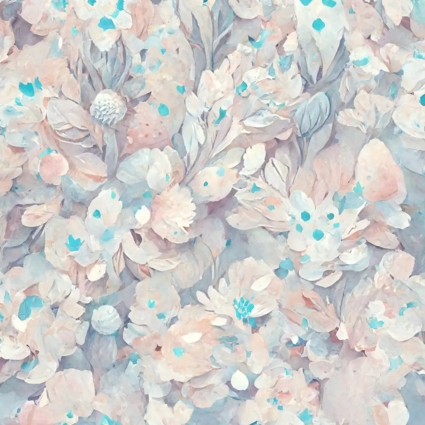 Pastel Floral 10’X10’ Ultracloth (120 X Inch) Backdrop