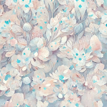 Pastel Floral 10’X10’ Ultracloth (120 X Inch) Backdrop