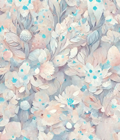 Pastel Floral 10’X12’ Ultracloth (120 X 144 Inch) Backdrop