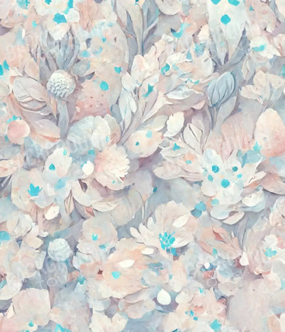 Pastel Floral 10’X12’ Ultracloth (120 X 144 Inch) Backdrop
